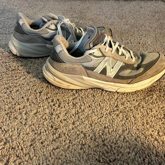 Mens grey new balance 990 - Picture 6 of 8